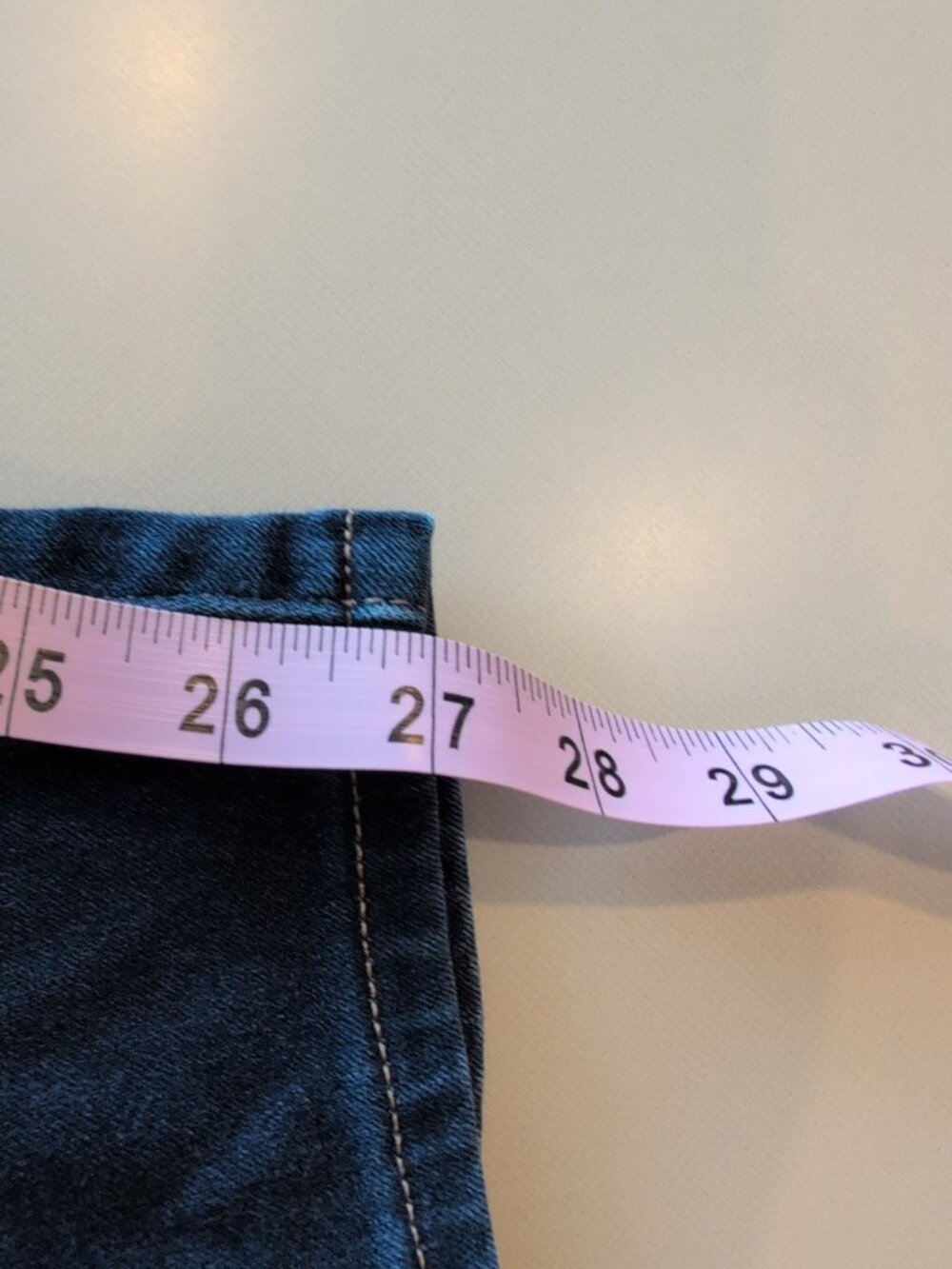 Levi's 720 High Rise Super Skinny Pants Women's 22W Blue Jeans Solid Button Fly - Picture 12 of 12